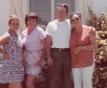 Peg, Marilu, Ed, and Mom